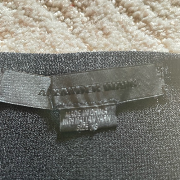 Alexander Wang Black and White Midi Skirt - Picture 2 of 3